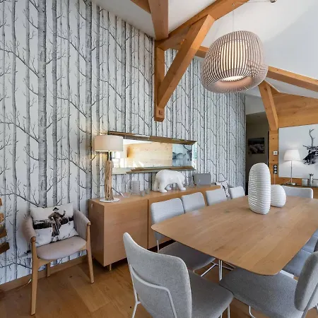 Appartement Contemporain Skis Aux Pieds Avec Parking Au Coeur De Courchevel 1650 - Fr-1-563-83 쿠쉐벨