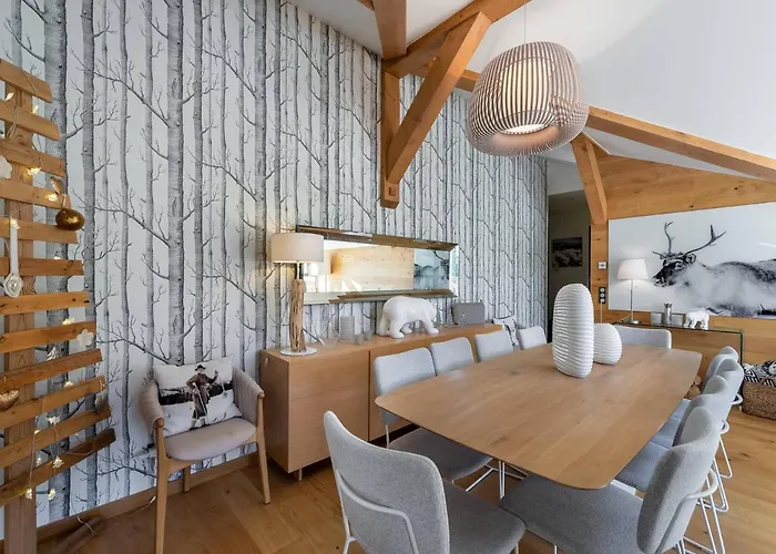 Appartement Contemporain Skis Aux Pieds Avec Parking Au Coeur De Courchevel 1650 - Fr-1-563-83 谷雪维尔